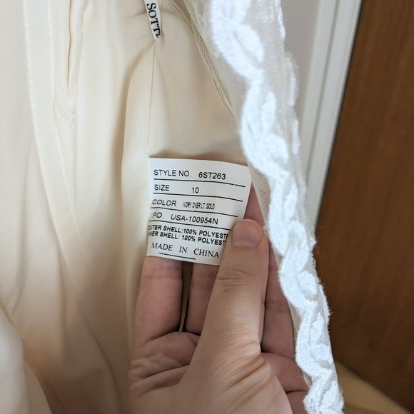 Sottero and Midgley Winifred Bridal Gown Size 10 ALTERED - Picture 10 of 16